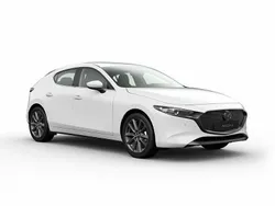 Blå Begagnad 2021 Mazda 3 Sky Halvkombi | 219 900 kr (Marknadspris)