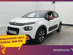 Vit Begagnad 2018 Citroën C3 Feel Halvkombi | 129 800 kr (Marknadspris)