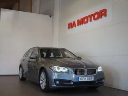 Grå Begagnad 2016 BMW 520 Kombi | 169 900 kr (Marknadspris)