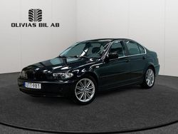 Svart Begagnad 2004 BMW 320 Sedan | 44 400 kr (Marknadspris)