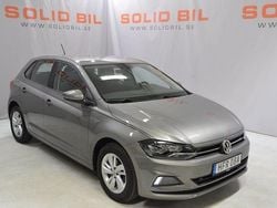 Mörkgrå (grå) Begagnad 2019 VW Polo Halvkombi | 99 900 kr (Marknadspris)