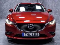 Röd Begagnad 2015 Mazda 6 Kombi | 119 000 kr (Marknadspris)