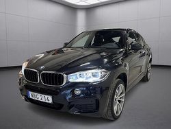 Svart Begagnad 2016 BMW X6 M Sport SUV | 264 800 kr (Bra pris)