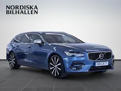 Blå Begagnad 2016 Volvo V90 R-Design Kombi | 249 795 kr (Marknadspris)