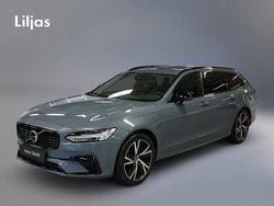 Grå Begagnad 2022 Volvo V90 Plus Kombi | 429 000 kr (Marknadspris)
