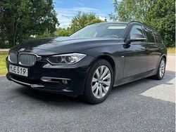 Svart Begagnad 2015 BMW 320 Kombi | 195 000 kr (Marknadspris)