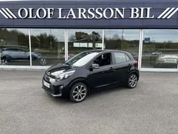 Svart Begagnad 2017 Kia Picanto Launch Edition Halvkombi | 99 500 kr (Marknadspris)