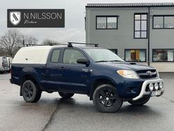 Blå Begagnad 2007 Toyota HiLux Pickup | 129 000 kr (Dyr)
