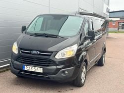 Svart Begagnad 2017 Ford Transit Custom Van | 189 000 kr