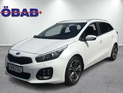 Vit Begagnad 2017 Kia Ceed Sportswagon GT-Line Kombi | 118 900 kr (Marknadspris)