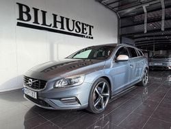 Grå Begagnad 2015 Volvo V60 R-Design Kombi | 209 900 kr (Dyr)