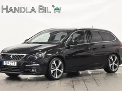 Svart Begagnad 2017 Peugeot 308 GT-line Halvkombi | 194 700 kr (Marknadspris)