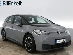 Grå Begagnad 2021 VW ID.3 Pro Performance Halvkombi | 218 900 kr (Bra pris)