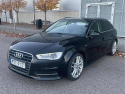 Svart Begagnad 2016 Audi A3 Sportback Attraction Halvkombi | 104 900 kr (Bra pris)