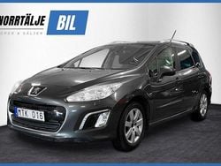 Mörkgrå Begagnad 2012 Peugeot 308 Kombi | 49 900 kr (Marknadspris)