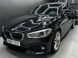 Svart Begagnad 2017 BMW 118 M Sport Halvkombi | 149 000 kr (Marknadspris)