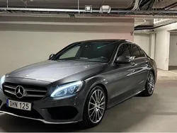 Grå Begagnad 2017 Mercedes C300 AMG line Sedan | 279 000 kr (Marknadspris)