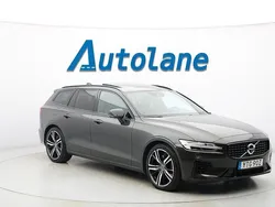 Grå Begagnad 2021 Volvo V60 R-Design Kombi | 399 900 kr (Marknadspris)