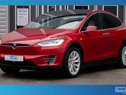 Röd Begagnad 2020 Tesla Model X SUV | 449 800 kr (Marknadspris)