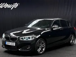 Svart Begagnad 2018 BMW 120 M Sport Halvkombi | 249 800 kr (Marknadspris)