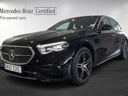 Svart Begagnad 2024 Mercedes E300 AMG Line Premium Sedan | 628 900 kr (Superpris)
