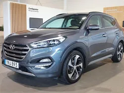 Mörkgrå (micron grey metallic ) Begagnad 2017 Hyundai Tucson Premium SUV | 209 800 kr (Marknadspris)