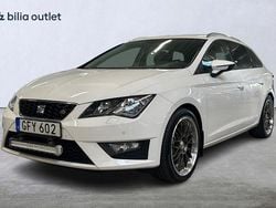 Vit Begagnad 2015 Seat Leon ST FR Kombi | 112 900 kr (Bra pris)