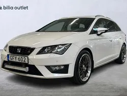 Vit Begagnad 2015 Seat Leon ST FR Kombi | 139 900 kr (Lite dyr)