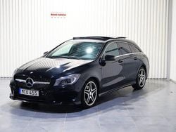 Svart Begagnad 2015 Mercedes CLA200 Shooting Brake AMG Kombi | 219 900 kr (Dyr)