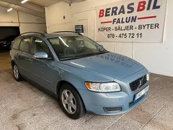 Ljusblå Begagnad 2007 Volvo V50 Kinetic Kombi | 37 900 kr (Dyr)