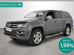 Grå Begagnad 2018 VW Amarok Pickup | 449 800 kr (Marknadspris)