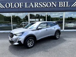 Grå (grå artense metallic) Begagnad 2021 Peugeot 2008 SUV | 214 500 kr (Bra pris)