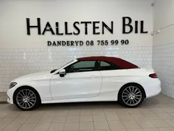 Vit Begagnad 2016 Mercedes C200 AMG Cab | 379 000 kr (Dyr)