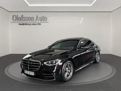 Svart (obsidiansvart metallic ) Begagnad 2024 Mercedes S580 AMG Line Premium Plus Sedan | 1 395 000 kr