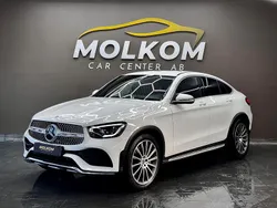 Vit Begagnad 2020 Mercedes GLC220 AMG line Sportkupé | 426 000 kr (Marknadspris)