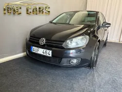 Svart Begagnad 2009 VW Golf VI Halvkombi | 49 900 kr (Marknadspris)