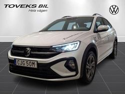 Vit (pure white) Begagnad 2024 VW Taigo SUV | 274 900 kr (Marknadspris)