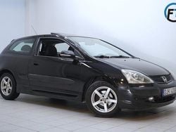Svart Begagnad 2004 Honda Civic Halvkombi | 33 900 kr (Marknadspris)