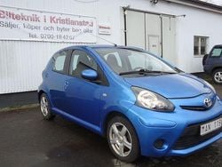 Blå Begagnad 2012 Toyota Aygo Halvkombi | 49 500 kr (Marknadspris)