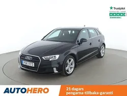 Svart Begagnad 2017 Audi A3 Sportback Comfort Halvkombi | 165 000 kr (Bra pris)