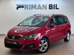 Röd Begagnad 2016 Seat Alhambra Minibuss | 239 900 kr (Lite dyr)
