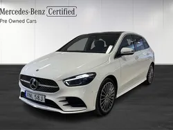 Vit Begagnad 2023 Mercedes B250e AMG line Minibuss | 399 000 kr (Lite dyr)
