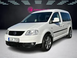 Vit Begagnad 2008 VW Caddy Maxi Minibuss | 59 900 kr