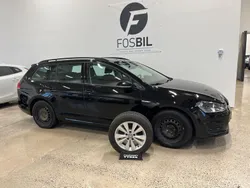Svart Begagnad 2015 VW Golf VII Kombi | 99 900 kr (Marknadspris)