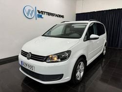 Vit Begagnad 2015 VW Touran Minibuss | 109 900 kr (Bra pris)