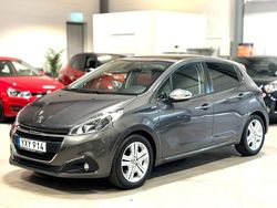 Mörkgrå (grå) Begagnad 2017 Peugeot 208 Style Halvkombi | 109 900 kr (Dyr)