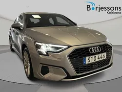 Silver Begagnad 2022 Audi A3 Sportback Advanced Plus Halvkombi | 269 000 kr (Marknadspris)