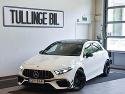 Vit Begagnad 2021 Mercedes A45 AMG AMG Halvkombi | 519 900 kr (Marknadspris)