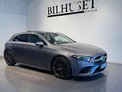 Mörkgrå Begagnad 2018 Mercedes A180 AMG Halvkombi | 269 900 kr (Dyr)