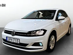 Vit Begagnad 2018 VW Polo Halvkombi | 124 900 kr (Marknadspris)